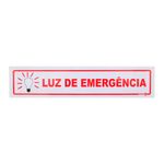 Placa-de-Sinalizacao-LUZ-DE-EMERGENCIA-Ref-PS-120-ENCARTALE-