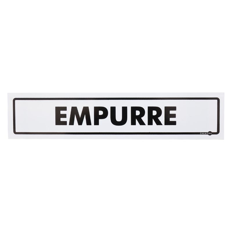 Placa-de-Sinalizacao-EMPURRE-Ref-PS-60-ENCARTALE