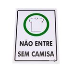 Placa-de-Sinalizacao-NAO-ENTRE-SEM-CAMISA-Ref-PS381-ENCARTALE