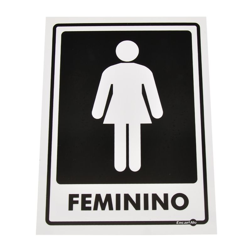 Placa-de-Sinalizacao-FEMININO-Ref-PS65-ENCARTALE