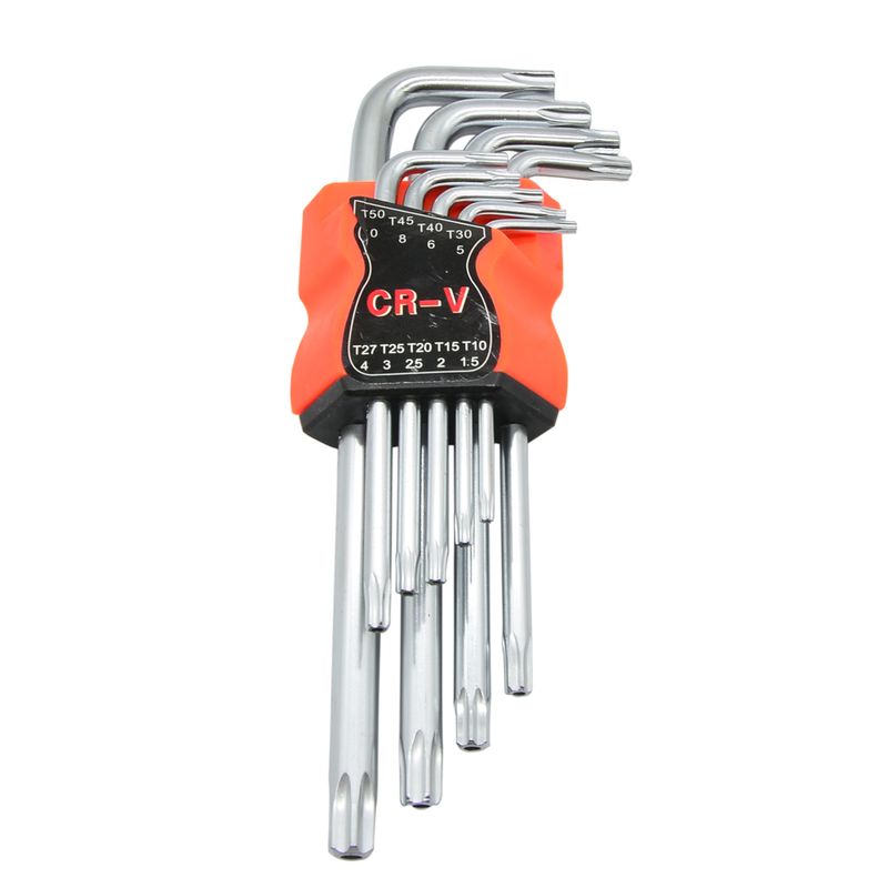 Jogo-de-Chaves-Torx-Longa-com-9-Pecas-Ref-8871-GORILLAZ