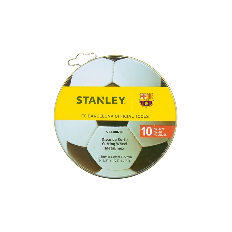Disco-de-Corte-115x-1x-22mm-com-10-Unidades-Ref-STA8061B-STANLEY