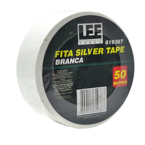 Fita Silver Tape 50 metros Branca Ref 619387 LEE TOOLS