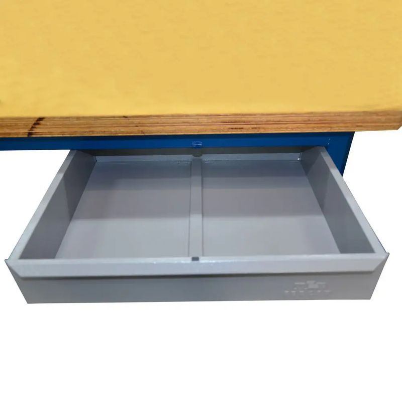 Bancada-1500x600x920-Com-Tampo-de-Madeira-40mm-2-Gavetas-152cd-Fercar