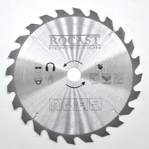 Lâmina Serra Circular MADEIRA 12 Pol 24 Dentes 350024 ROCAST AMT