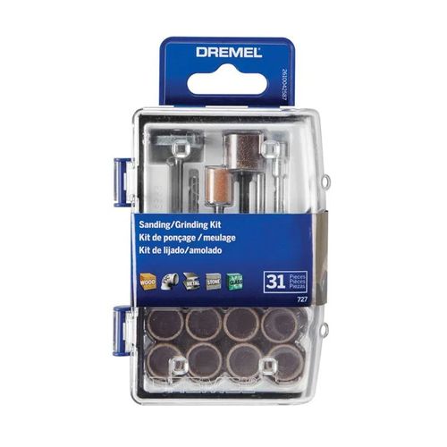 Kit Acessórios para Retifica Lixar e Afiar com 31 peças ACCS 26150727AB DREMEL