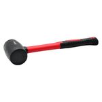 Martelo-de-borracha-preta-680g-Cabo-de-fibra-de-vidro-MTX
