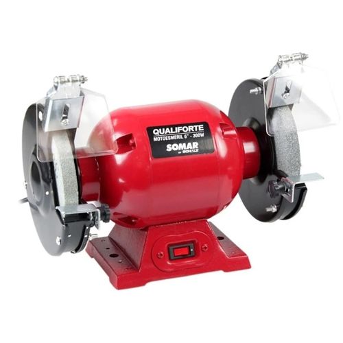Moto Esmeril para Bancada 6pol 300w 127v Ref 10011023 SOMAR