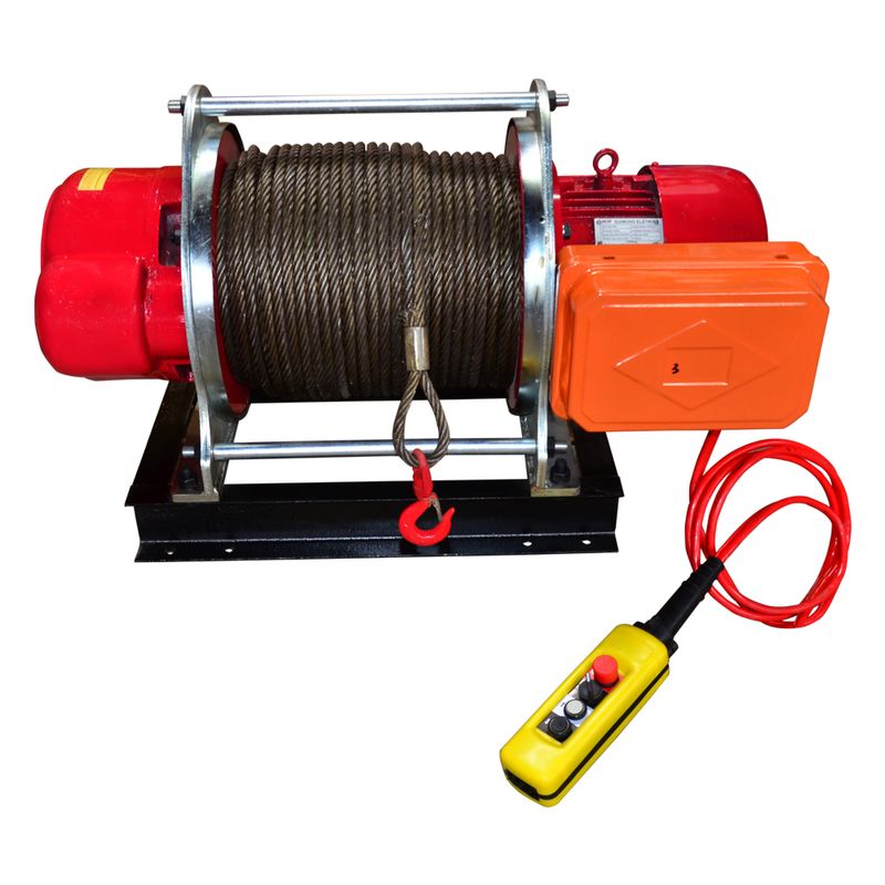 Guincho-Eletrico-2Ton-com-100Mts-fixo-220V-380V-Trif-GE2000-Acm-Tools