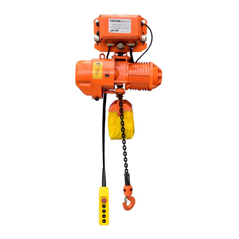 Talha-Eletrica-1-Ton-x-6Mts-com-troley-220v-CHT1000-6-Acm-Tools-