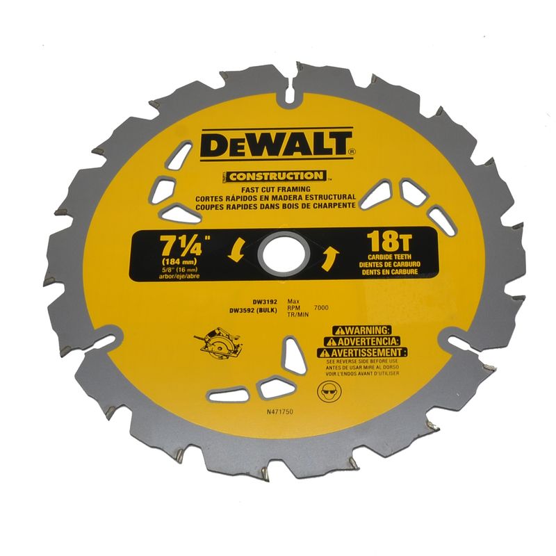 Lamina-serra-circular-7.1-4pol-18-dentes-DW3592-DEWALT
