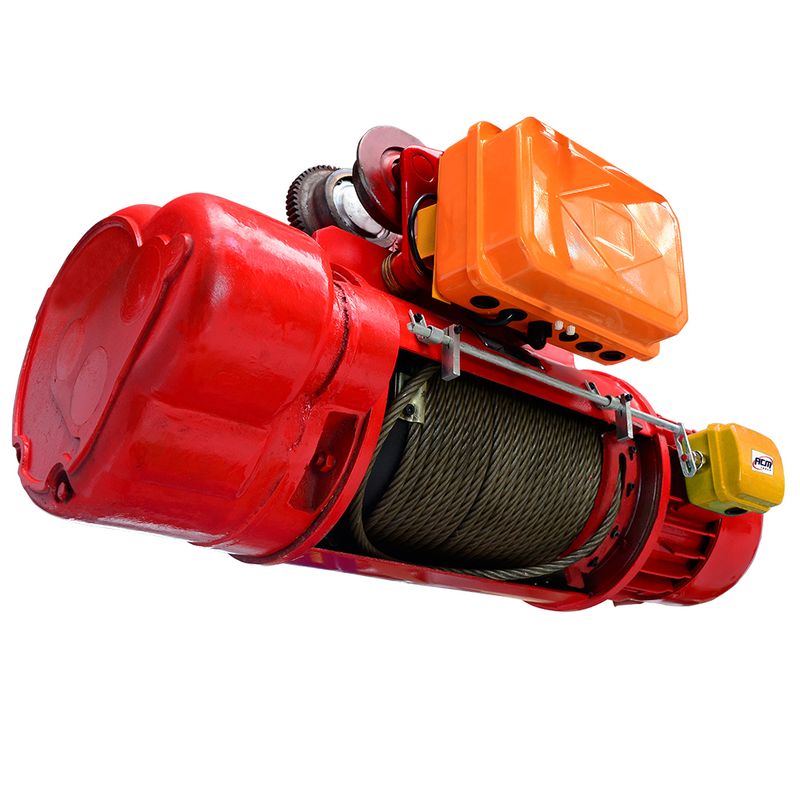 Talha-Eletrica-2Ton-x-24Mts-com-cabo-de-aco-Troley-Eletrico-220V-TECA-2000-24-ACM-TOOLS