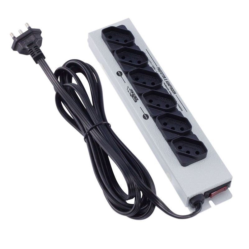 Protetor-e-Adaptador-6-tomadas-Bivolt-3m-FORCE-LINE