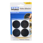 Feltro-para-Cadeira-Redondo-Preto-35mm-com-8-TEKBOND