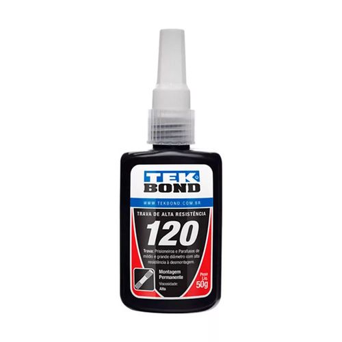 Trava Parafuso AT120 Vermelho 50G TEKBOND
