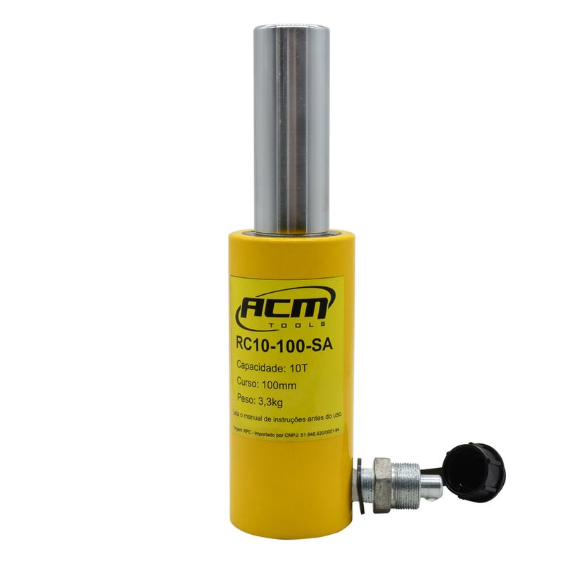 Cilindro-Hidraulico-10-Ton-Simples-Acao-RC10100SA-ACM-TOOLS-