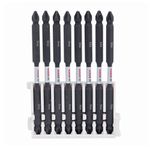Jogo-de-Bits-Ponta-Dupla-para-parafusar-PH2-PZ2-110mm-Impact-Control-Bosch-
