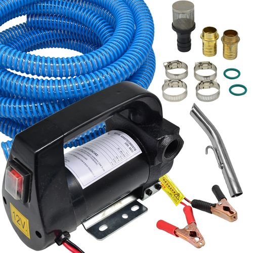Kit Bomba 12V para Diesel 40 L por Min com Mangueiras  Bremen
