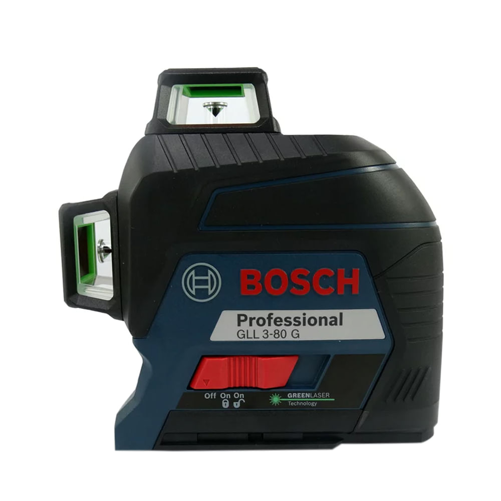 Nível a Laser Verde Gll 3-80 G 30 Metros 4 Pilhas Bosch