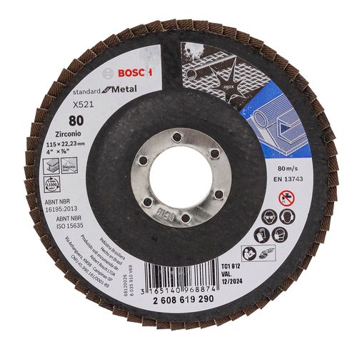 Disco Flap Metal GR80 115mm BOSCH