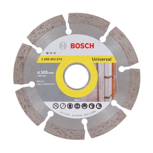 Disco Diamantado Segmentado 105x 20mm BOSCH