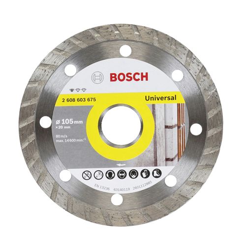 Disco Diamantado Turbo 105x 20mm BOSCH