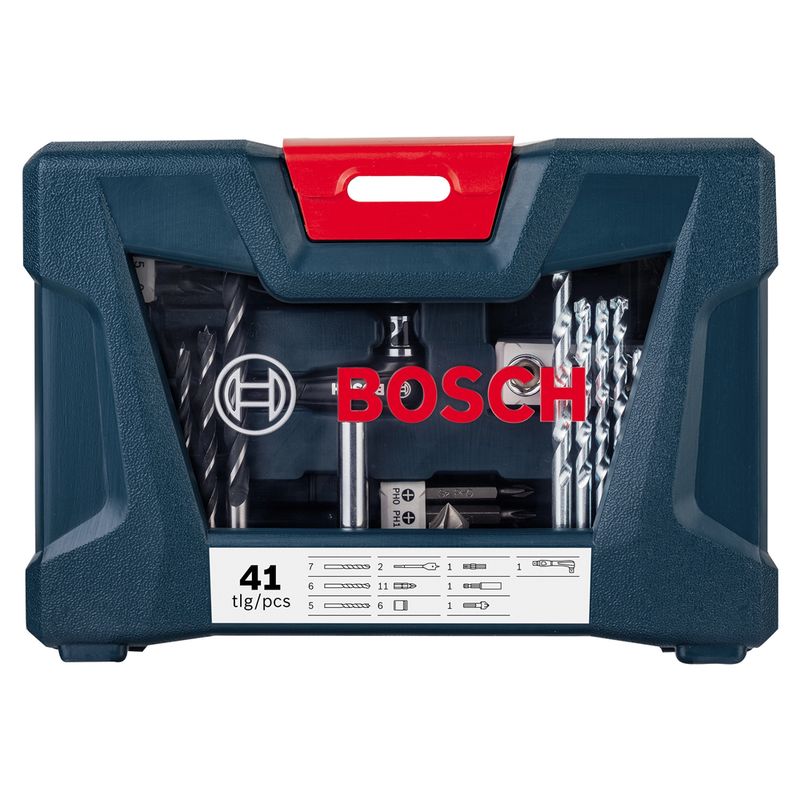 Jogo-de-Brocas-Pontas-de-Parafusar-com-41-pecas-V-Line-BOSCH