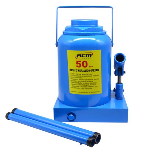 Macaco Hidráulico Garrafa 50Ton MHG050 ACM TOOLS