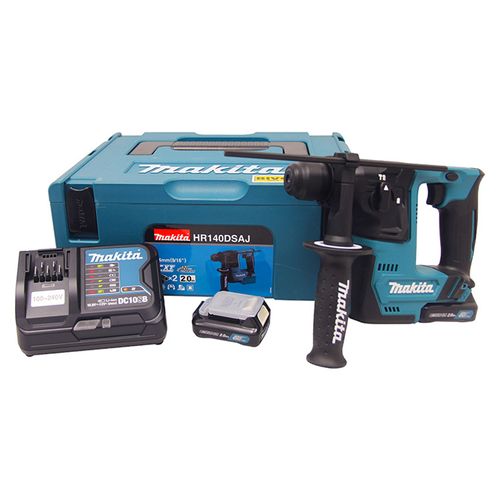 Martelete rotativo rompedor a bateria 12V BIVOLT HR140DSAJ MAKITA