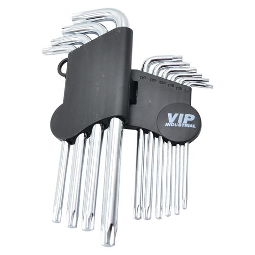 Jogo chave torx T9 A T50 10 peças VIP INDUSTRIAL