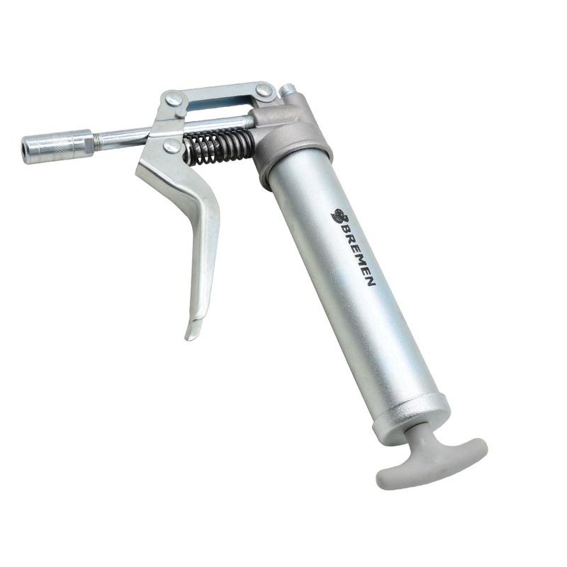 <p>Marca--BREMEN-<p>Modelo--9761-<p>Capacidade--85g-<p>Pressao-de-Saida--3-500PSI-<p>Vazao--04g--acionamento-<p>Material--Aco.