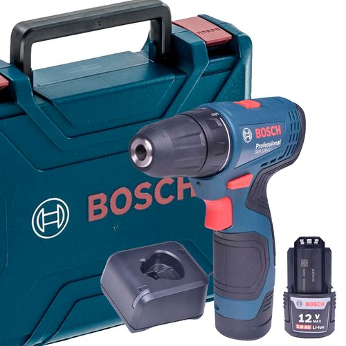 Parafusadeira a Bateria 12V Bivolt GSR 120-LI BOSCH