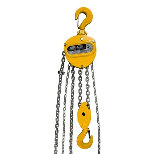 Talha Manual  3Ton x 3Mts Compacta NT8 BERG STEEL