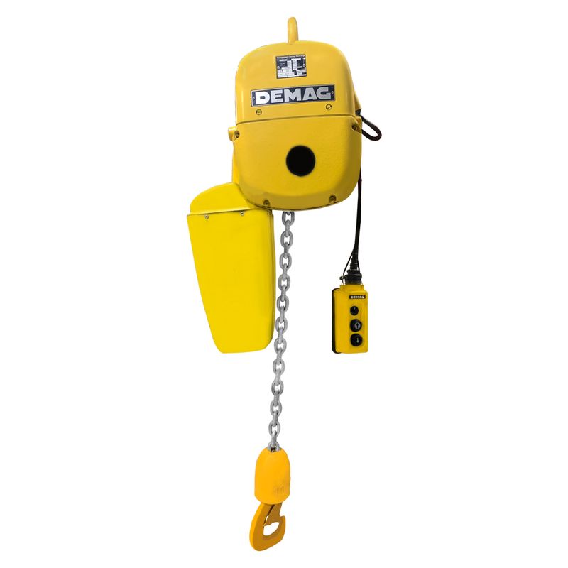 Talha-Eletrica-Fixa-1Ton-x-8Mts-PK10N1-DEMAG-
