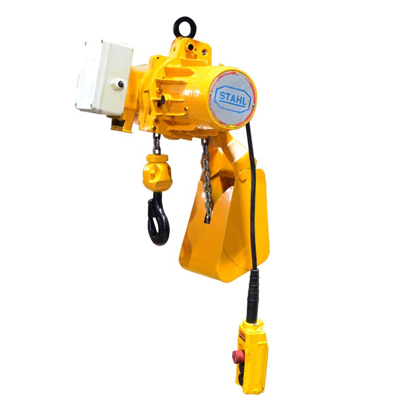 Talha-Eletrica-300Kg-X-3m-Corrente-Stahl-RECONDICIONADO