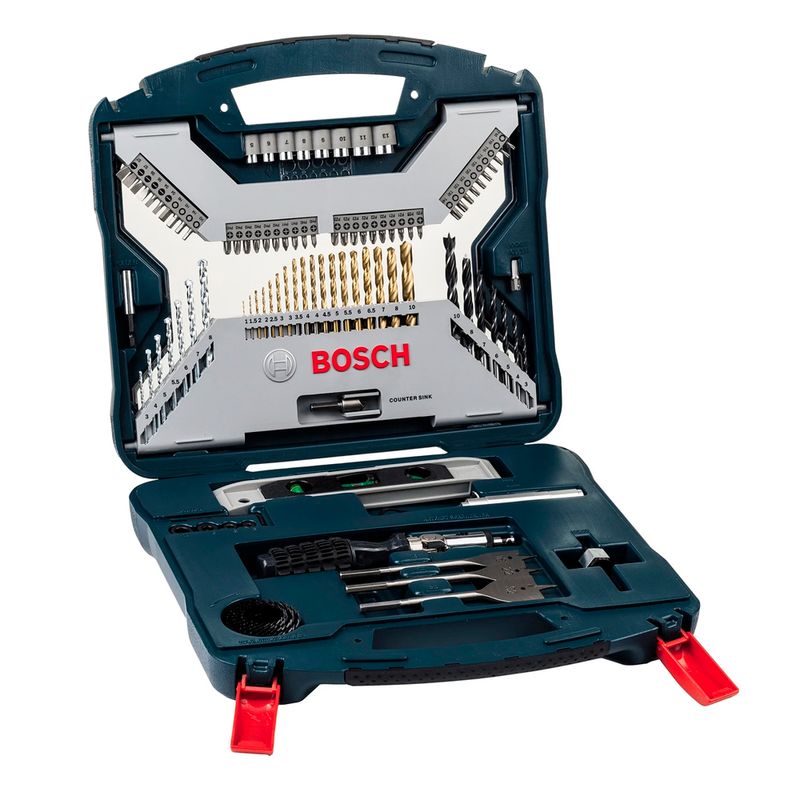 Jogo-de-pontas-e-brocas-em-TITANIO-X-LINE-com-100Pecas-BOSCH