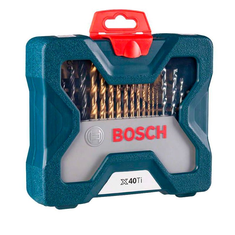 Jogo-de-Pontas-e-Brocas-em-Titanio-X-LINE-Com-40Pecas-BOSCH-