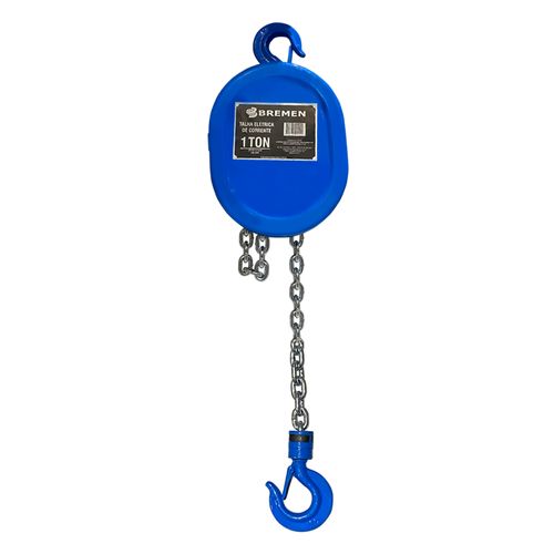 Talha Elétrica de Corrente 1Ton x 5Mts 380v 8283 BREMEN