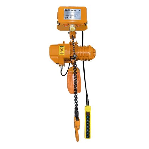 Talha Elétrica 2,0Ton X 6,0Mts com Troley 220V CHT2000/6 ACM TOOLS