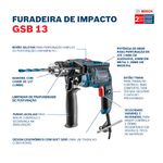 Furadeira-Impacto-1-2-com-5-brocas-e-maleta-650W-110V-GSB-13-RE-BOSCH