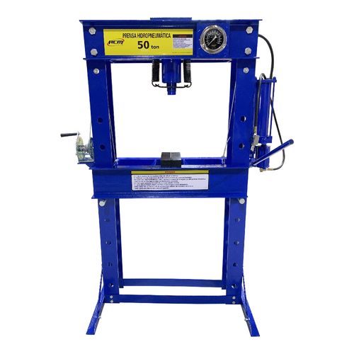 Prensa Hidráulica Manual Pneumática 50Ton P50P-2 ACM TOOLS