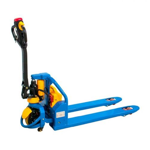 Carro Hidráulico Paleteira 1,5Ton Elétrico ESTREITO 550MM 220V TPE1500 BOVENAU