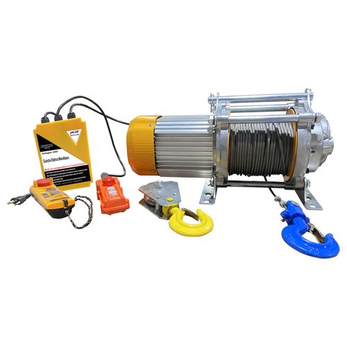 Guincho Elétrico 750/1500KG 60MTs FIXO COM CONTROLE 220V GE1500-2/60RC ACM TOOLS