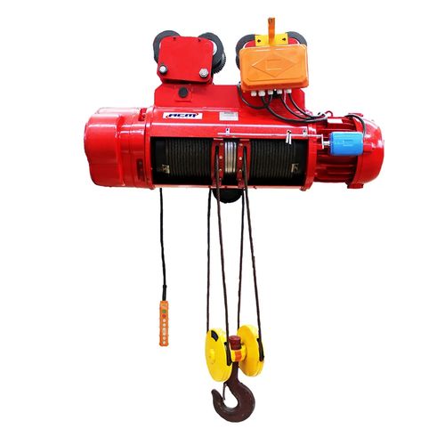 Talha Elétrica 10Ton X 9Mts Com cabo de Aço 220V 2 velocidades Trifásico TECA10000/9-2V ACM TOOLS