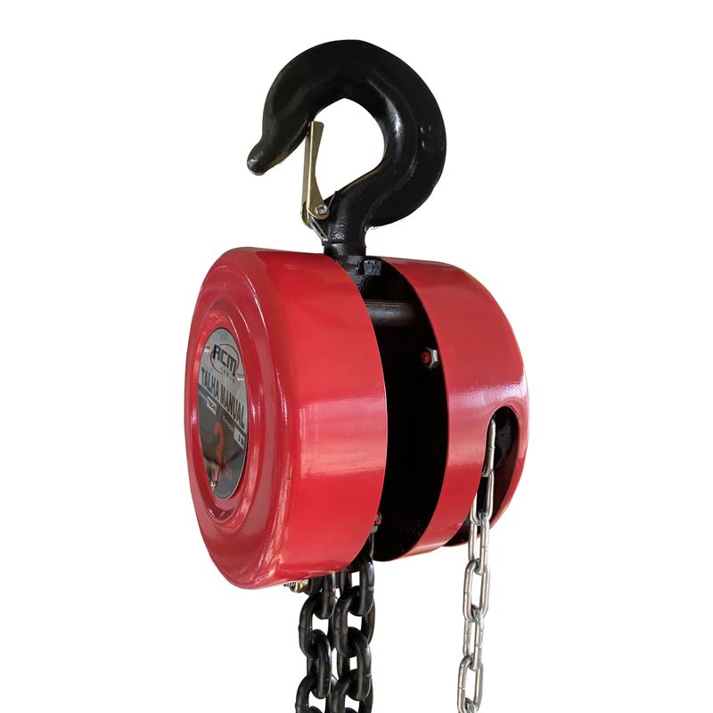 Talha-Manual-Redonda-3Ton-x-3Mts-TMC3000-3R-ACM-TOOLS