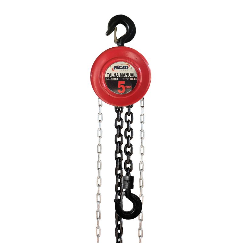 Talha-Manual-Redonda-5Ton-x-3Mts-TMC5000-3R-ACM-TOOLS-