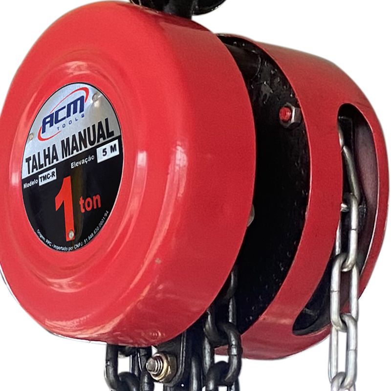 Talha-Manual-Redonda-1Ton-x-5Mts-TMC1000-5R-ACM-TOOLS