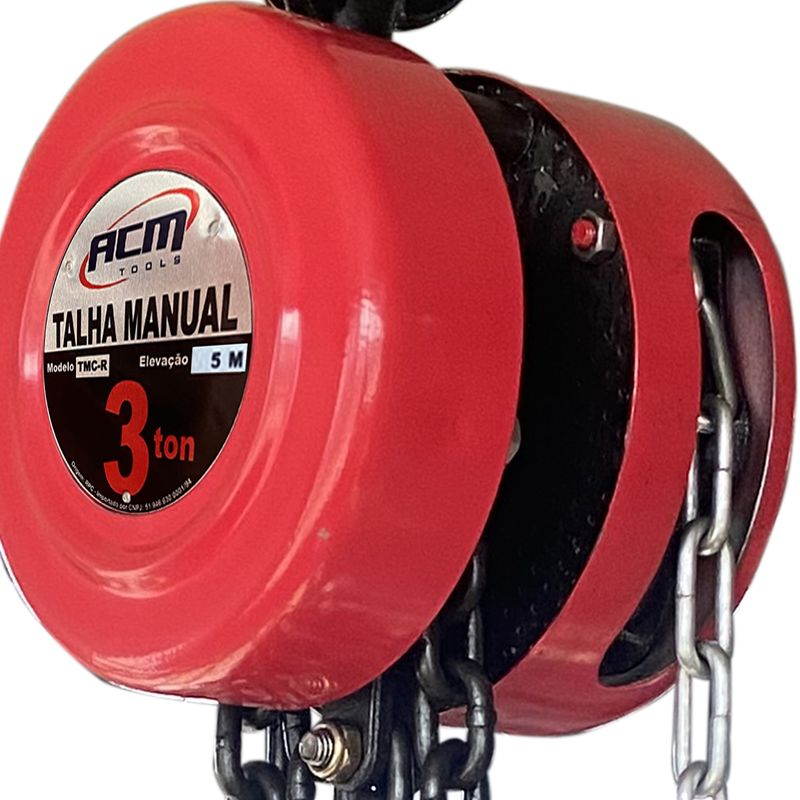 Talha-Manual-Redonda-3Ton-x-5Mts-TMC2000-5R-ACM-TOOLS
