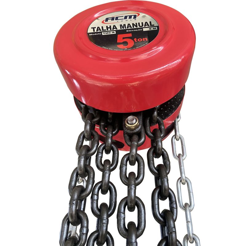 Talha-Manual-Redonda-5Ton-x-5Mts-TMC5000-5R-ACM-TOOLS
