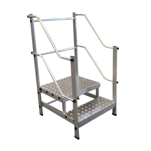 Escada Plataforma em Alumínio 40CM 01 DEGRAU PALANK ESCALEVE